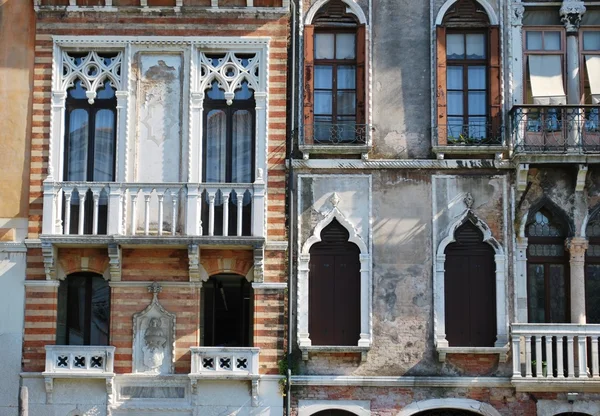 Fachada de casa, Venecia —  Fotos de Stock