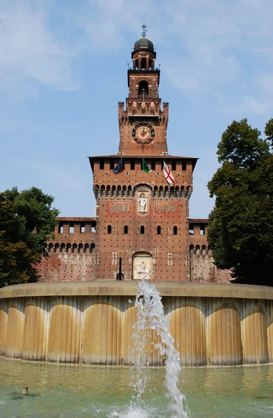 Castello Sforza, Milano — Foto Stock