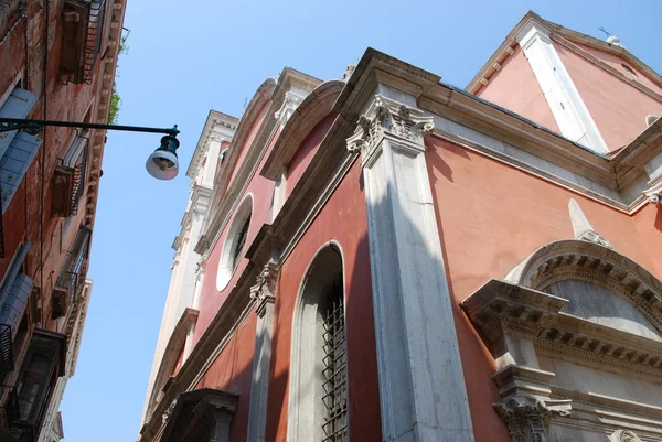 Древняя церковь Венеции — стоковое фото