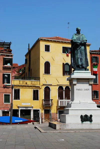 Casas coloridas, Veneza — Fotografia de Stock