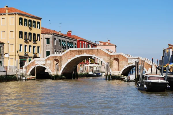 Steinbrücke, Venedig — Stockfoto