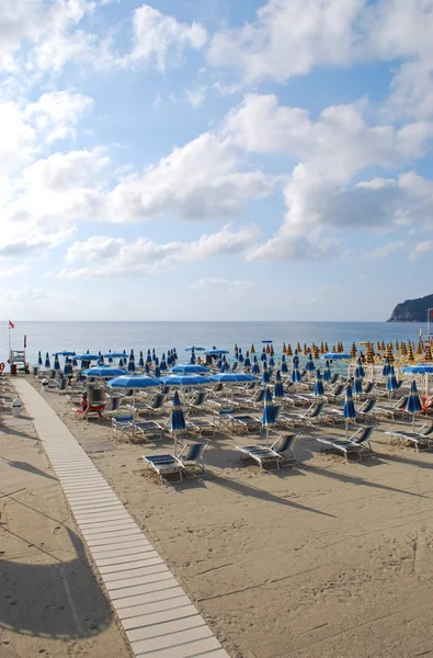 Panorama de playa, Italia — Foto de Stock