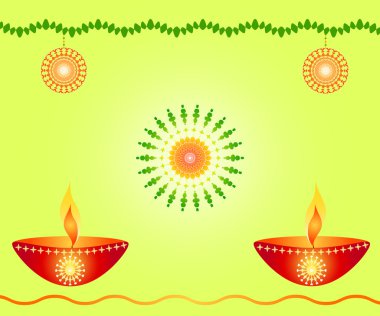 Diwali Festivali lambalar