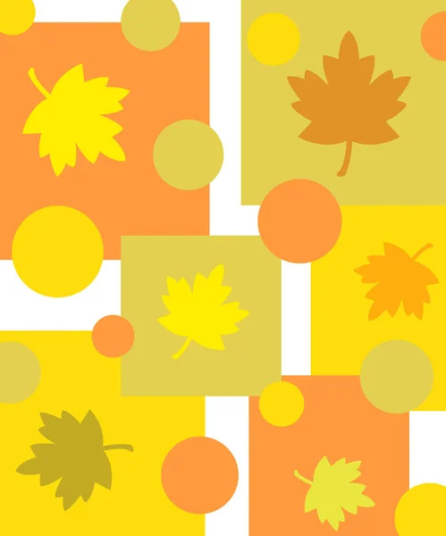 Autumn leaves pattern — Stock Photo, Image