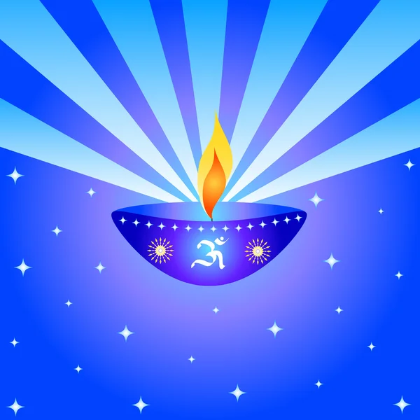 Diwali-Lampe — Stockfoto