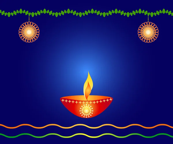 Diwali lamp — Stock Photo, Image