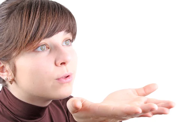 stock image Portrait young girl