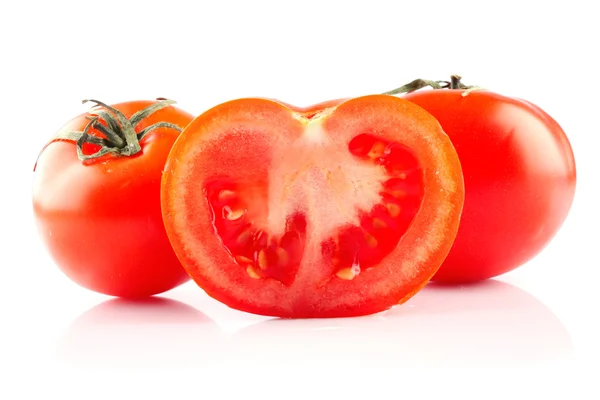 Tomaten & helft — Stockfoto