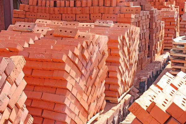 stock image Production brick plant