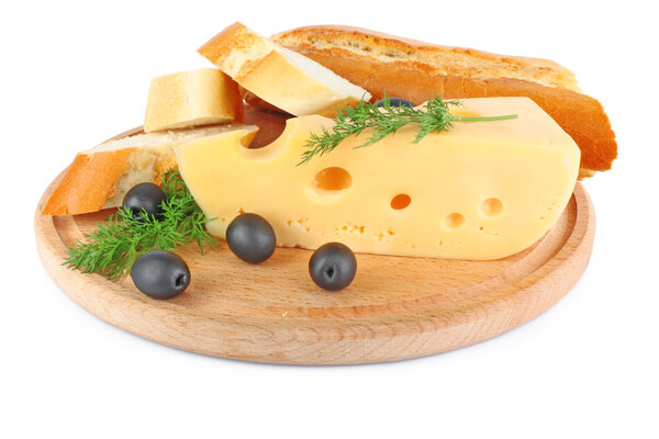 Cheese and bread