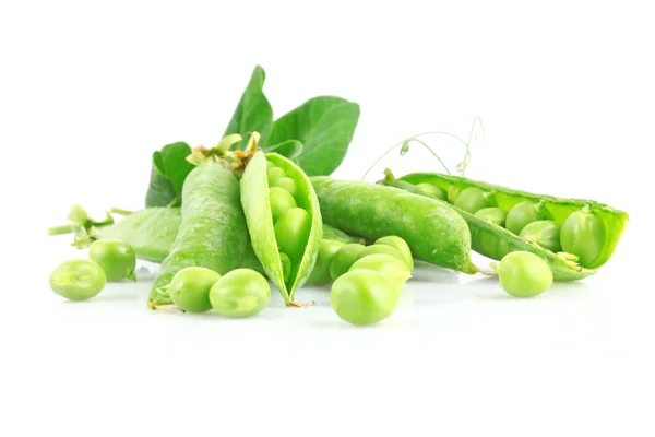 Fresh green pea in pod — Stockfoto