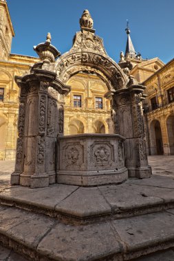 Monastery of Ucles in Spain clipart