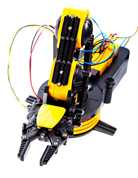 Black and Yellow Robotic Arm