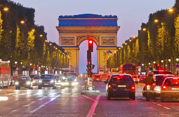 拱的胜利，巴黎，法国 — 图库照片