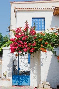 House in Greece clipart