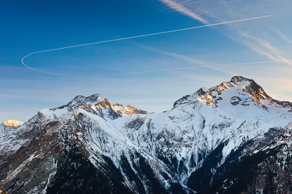 Французькі Альпи — стокове фото