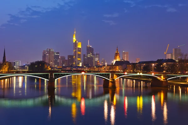 Frankfurt Ben Main — Stok fotoğraf