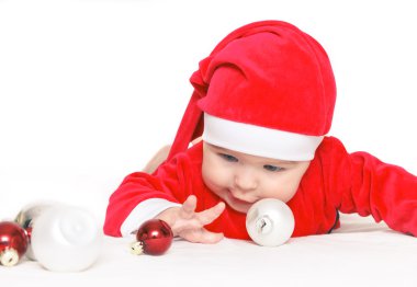 Baby Santa Claus clipart