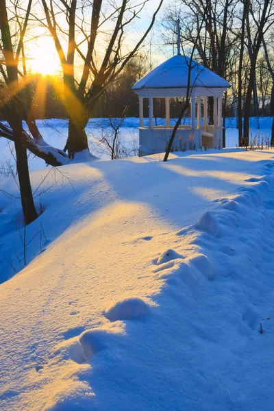 Puesta de sol en Winter Park — Foto de Stock