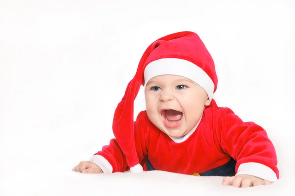 Feliz bebé Santa Claus —  Fotos de Stock