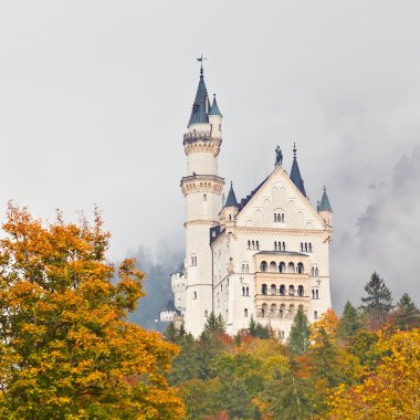 Neuschwanstein castle clipart