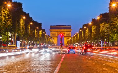 Arch of Triumph, Paris, France clipart