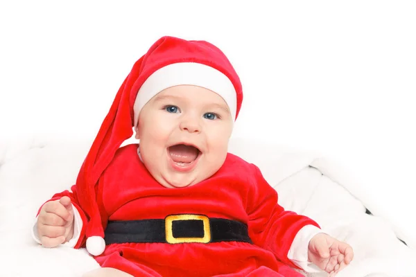 Mutlu Noel baba bebek — Stok fotoğraf