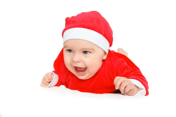 stock image Happy baby Santa Claus