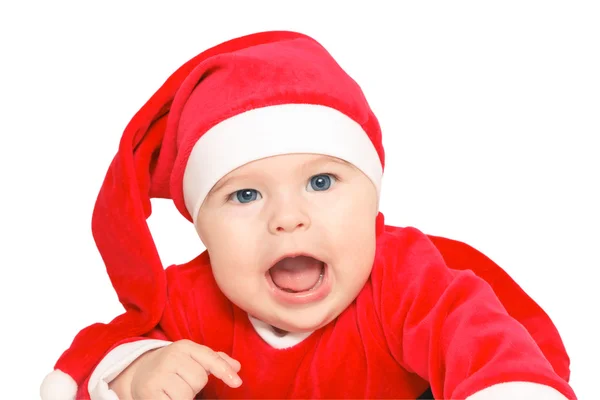 Bebé Santa Claus —  Fotos de Stock