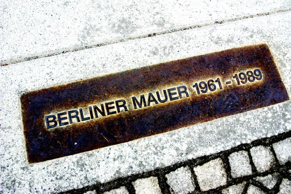 Berlinmuren — Stockfoto