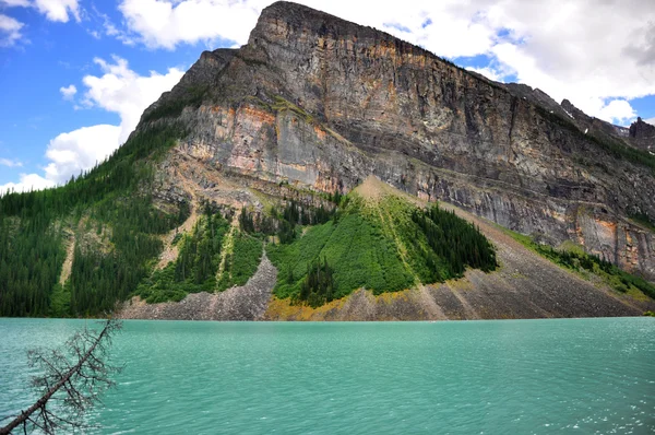 Lake Louise colori sorprendenti — Foto Stock
