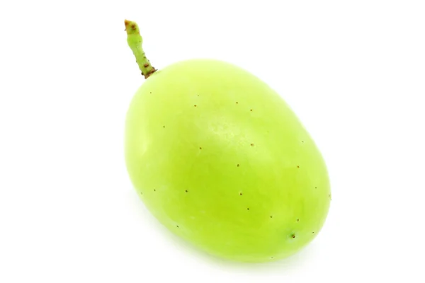 Single green grape — Stock Photo, Image