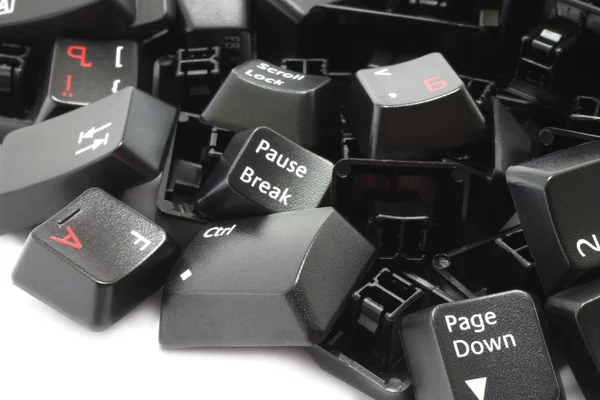 Teclas de teclado — Foto de Stock