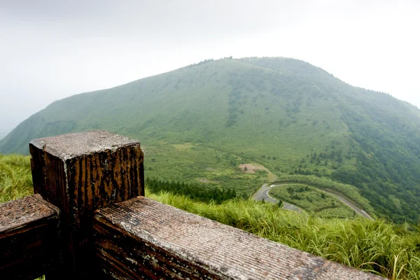 Utsikt över yangming berget — Stockfoto