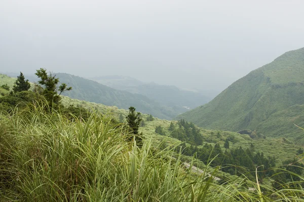 Vistas de la montaña yangming — Foto de Stock