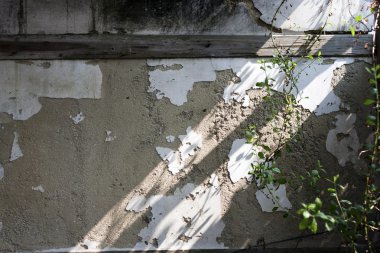 Lights and shadows on wall