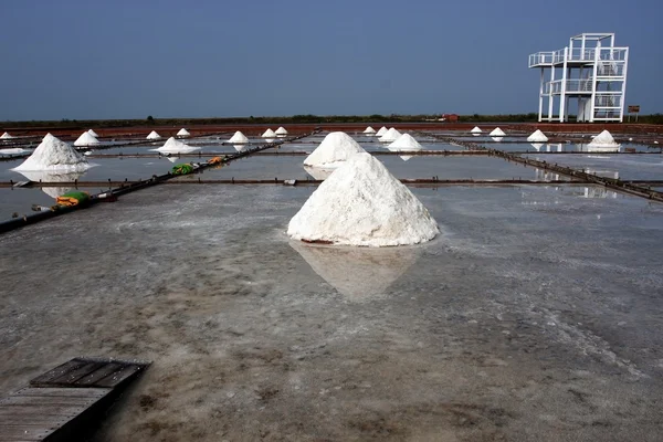 Exploração de sal — Fotografia de Stock