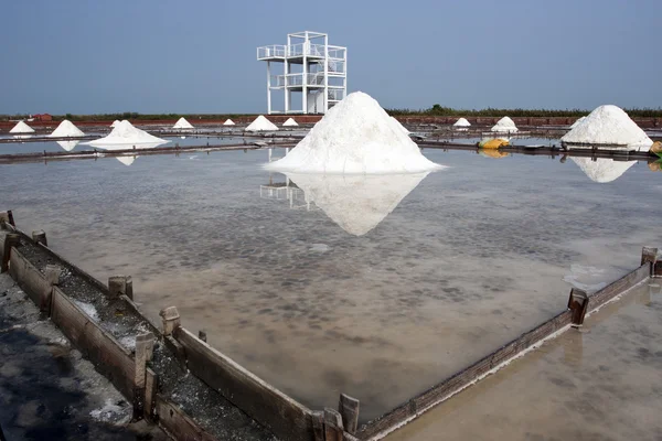 Salt farm — Stock Photo, Image