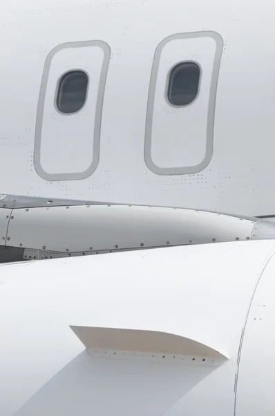 Windows dışında bir uçağın — Stok fotoğraf