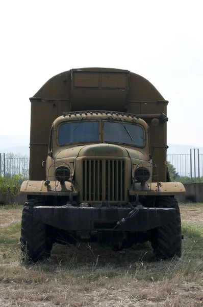 Stock image Old military truck