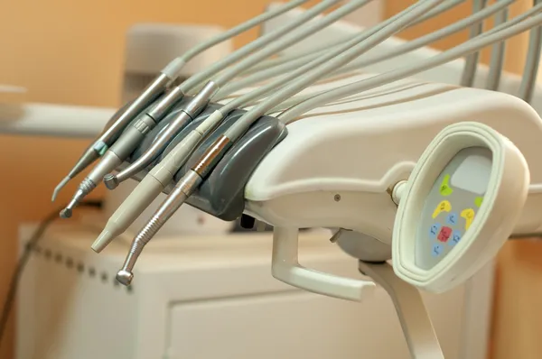 Стоматологічна машина та обладнання — стокове фото