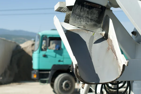 Camiões de cimento — Fotografia de Stock