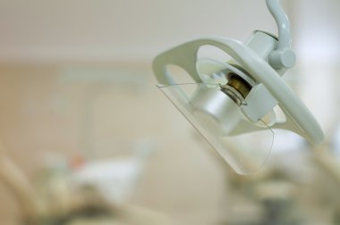 Dental equipment lamp clipart