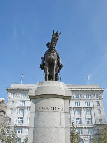 Estátua de Eduardo VII. 2 — Fotografia de Stock