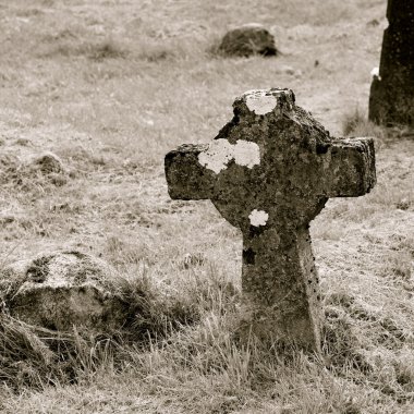 Old gravestone clipart