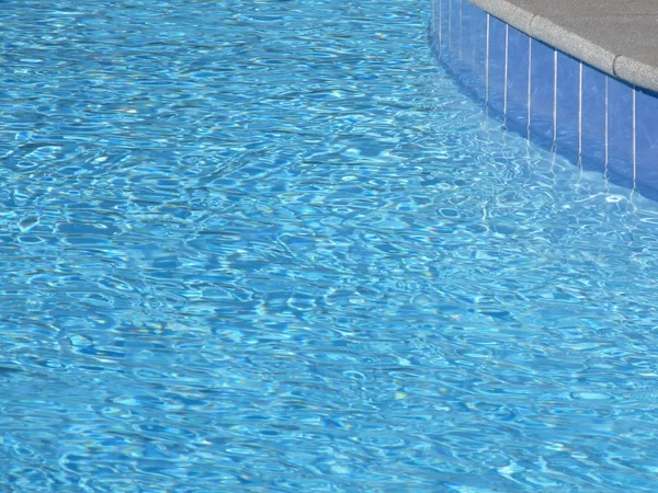 Blue water in Pool — Stock Photo, Image