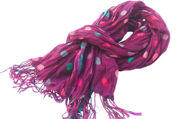 Lilac scarf — Stock Photo, Image