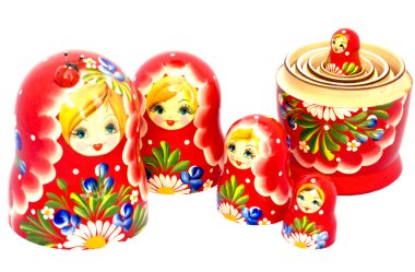 Matryoshka family clipart