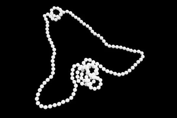 Módní náhrdelník perly — Stock fotografie