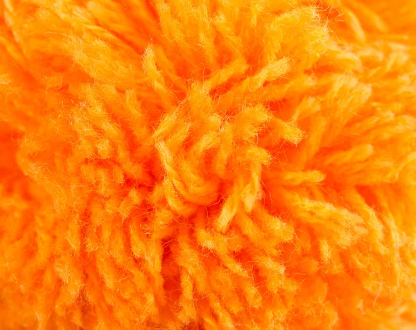 オレンジ色のポンポンのクローズ アップ — ストック写真